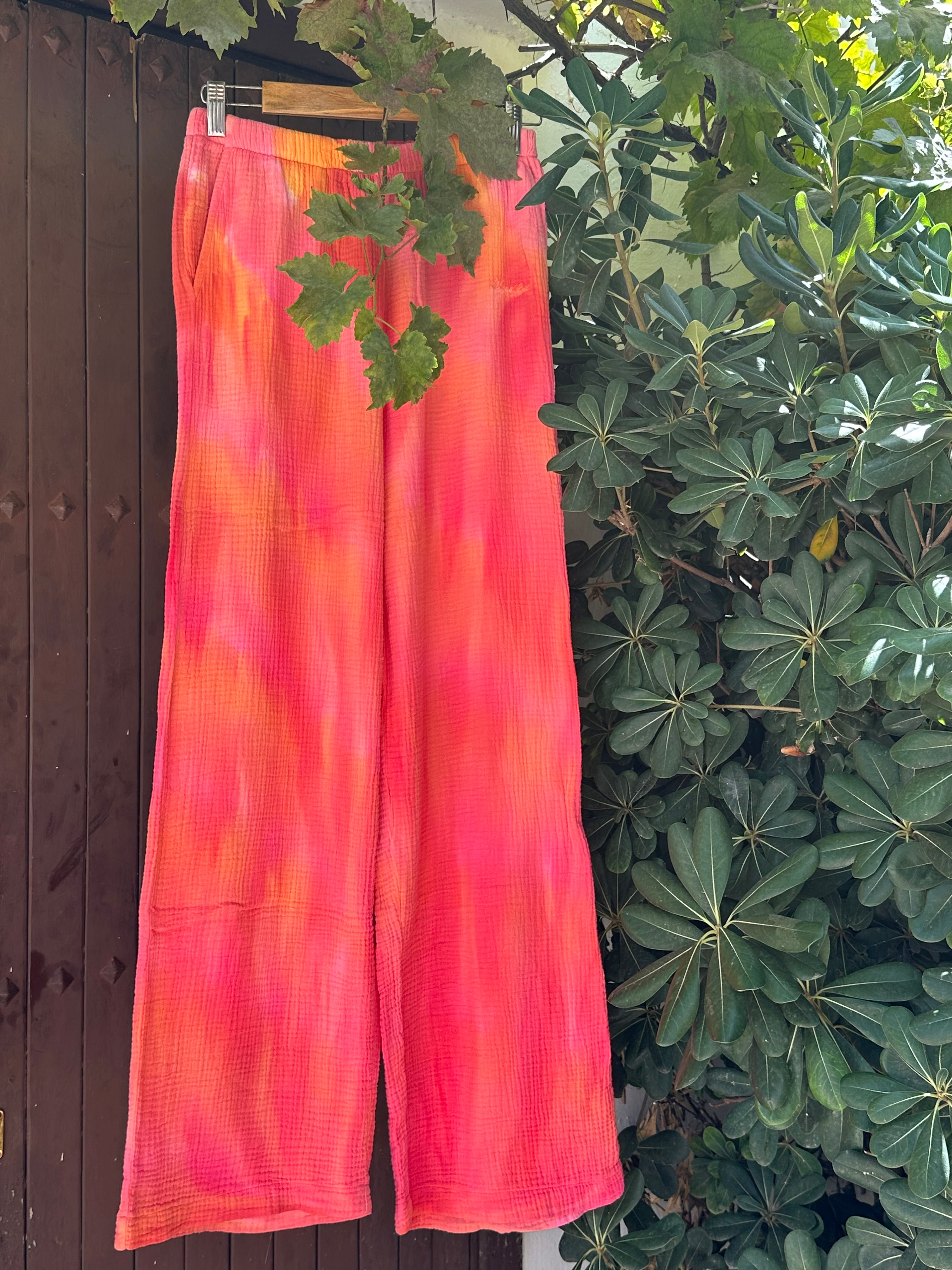 The Sunset TROUSERS- Tequila Sunrise