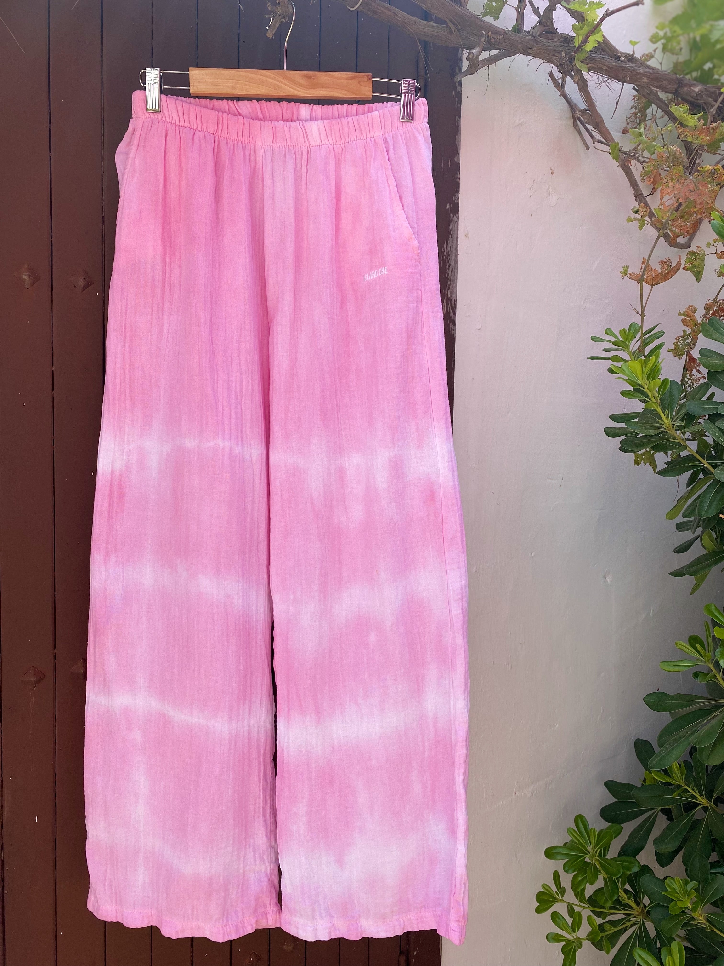 The Sunset Trousers- Candy Floss Pink